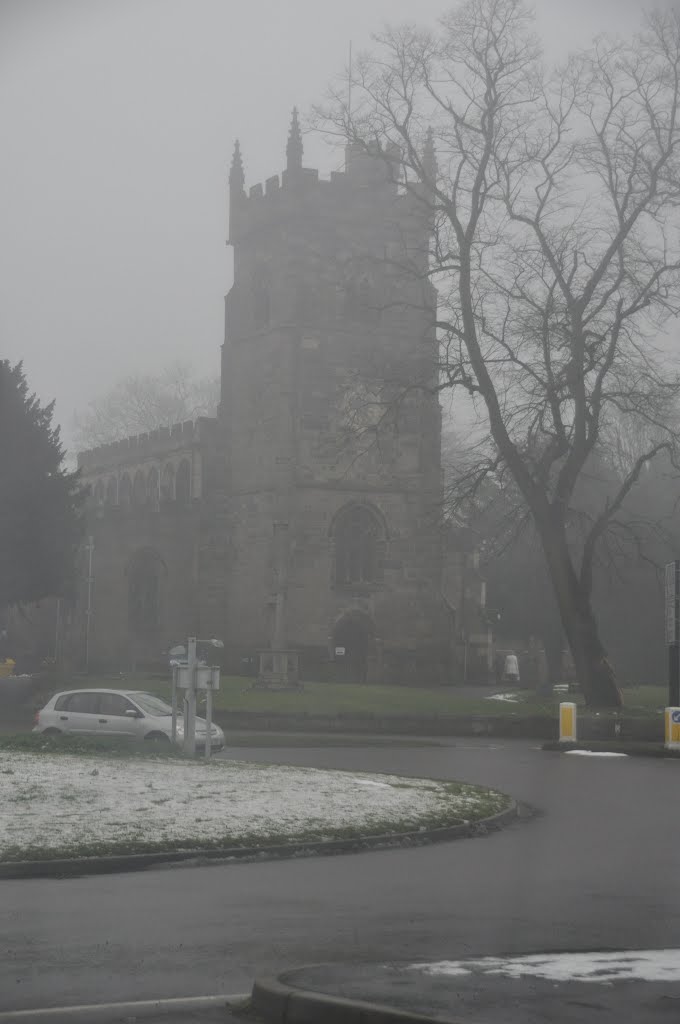 Nuneaton : St Nicholas Parish Church & Vicarage Street