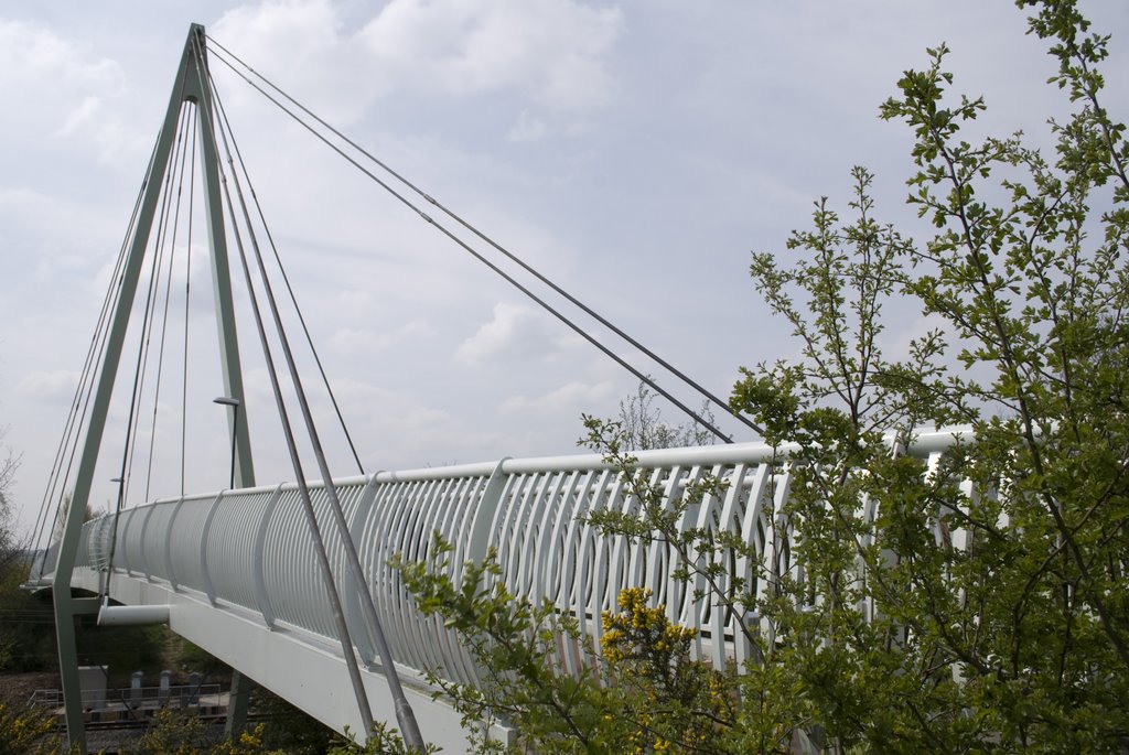 Footbridge Over Railway, Pauls Land