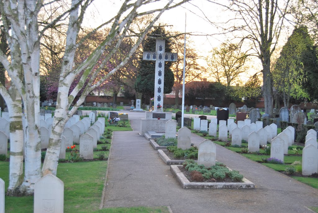 Polish War Graves,Newark-on-Trent,England