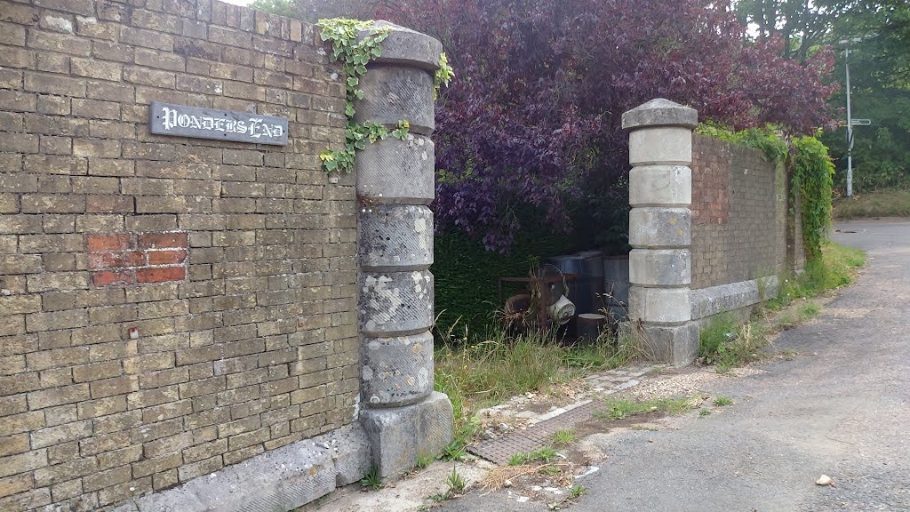 WW2 loopholed wall ( infilled) - isle of wight