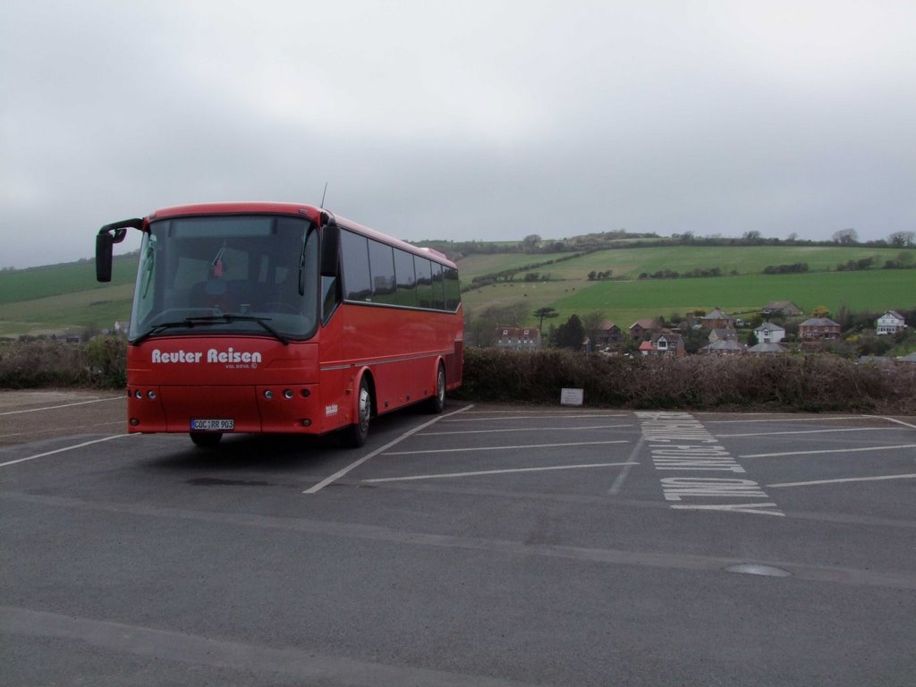 Coachparking at Carisbrooke Castle