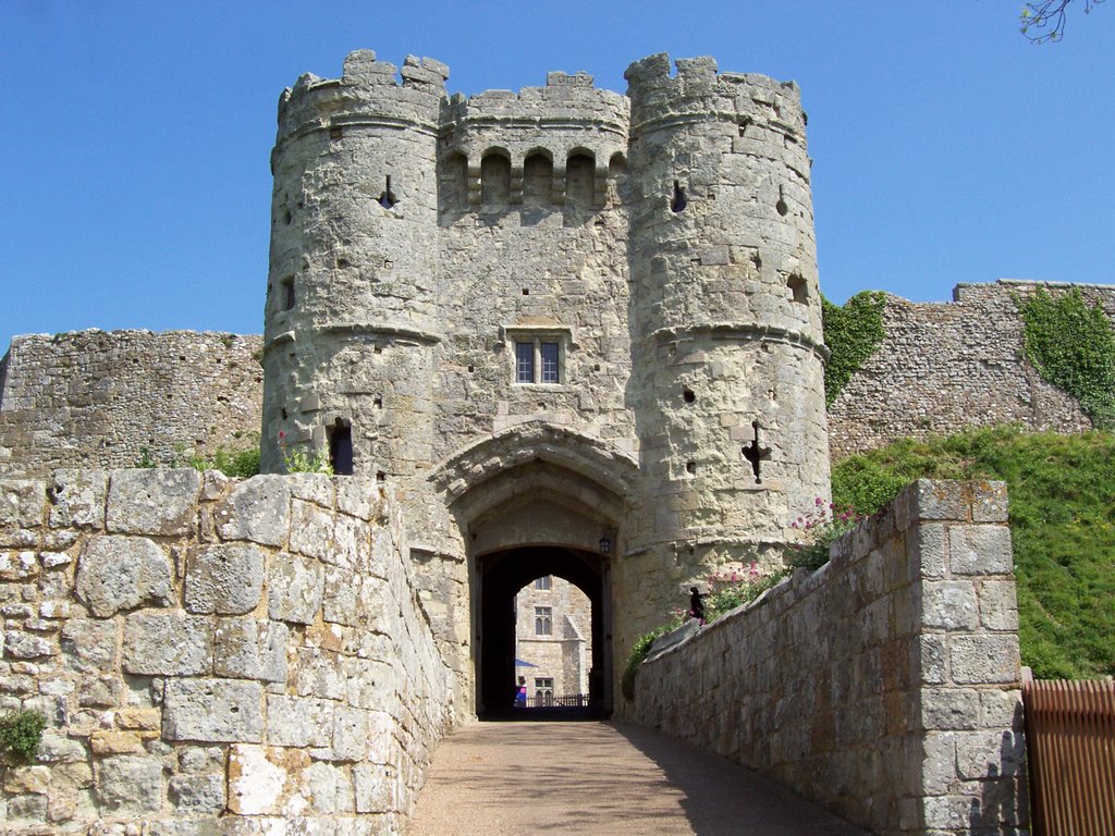 Carisbrooke Castle Gate (Entrada al Castillo de Carisbrooke)
