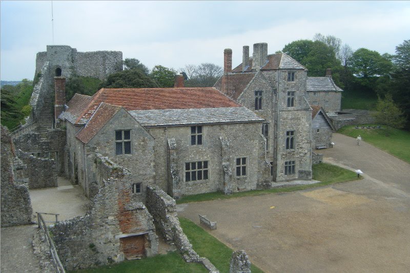 Usuable buildings in Carisbrooke castle