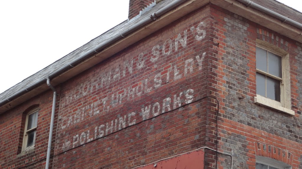 old advertising signage