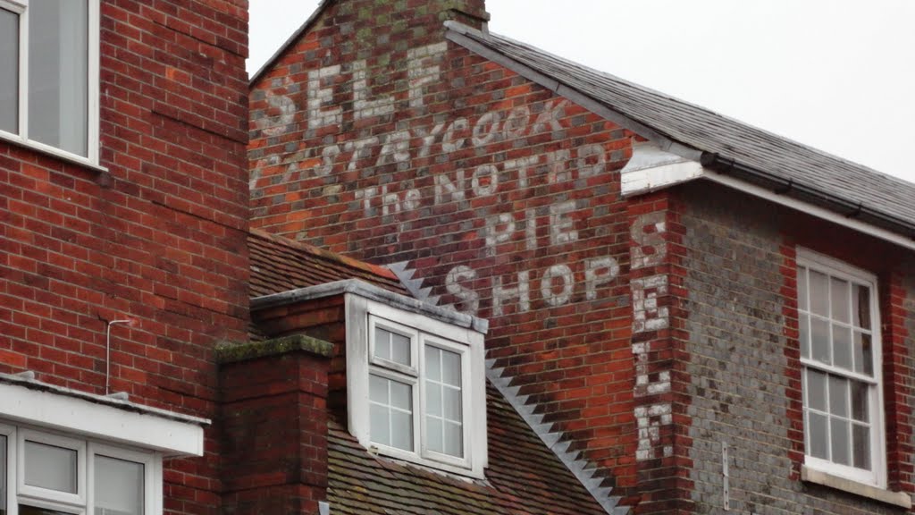 old advertising signage