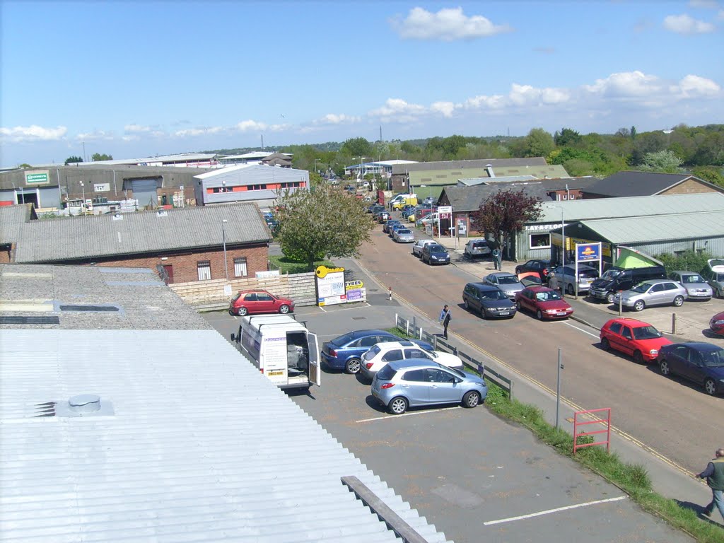 riverway ind est looking north