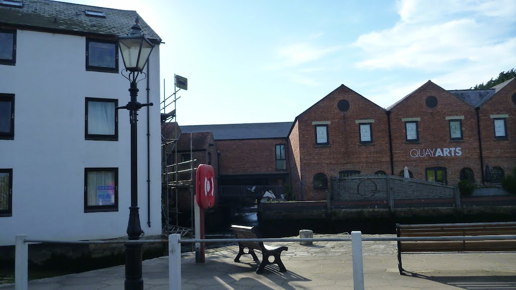 Isle of  Wight , Newport , QUAY ARTS Center Building .