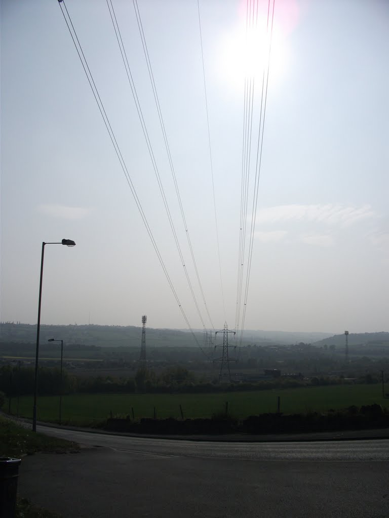view from storrs hill end  of matty marsden lane.