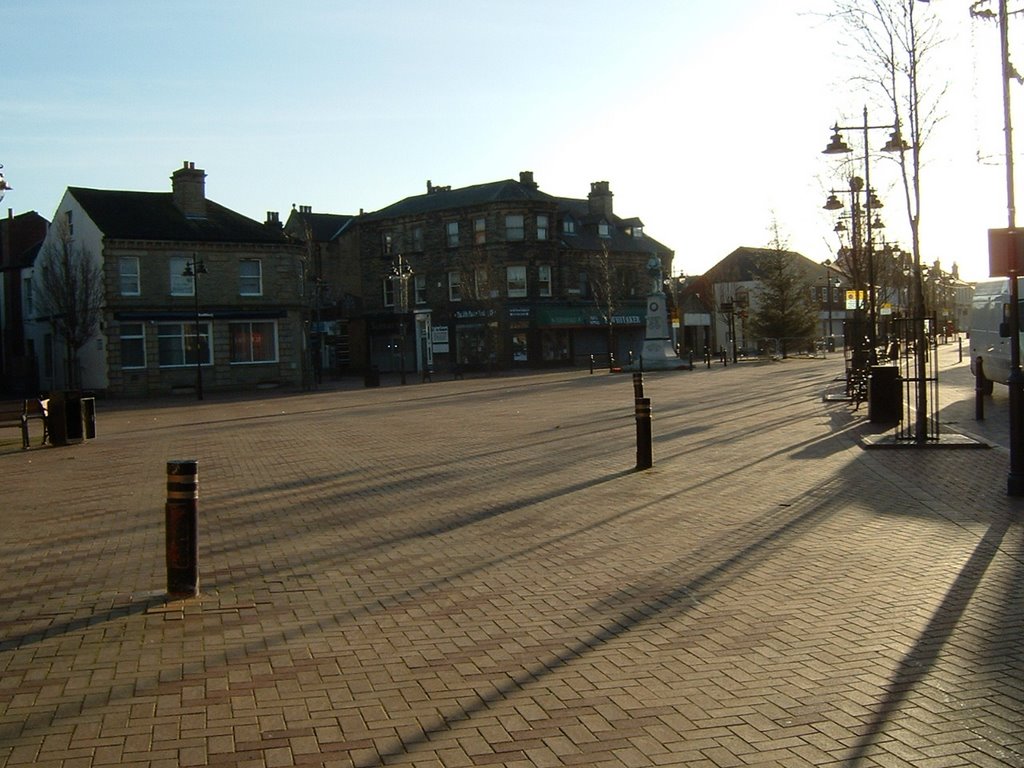 View across Market Square - Ossett