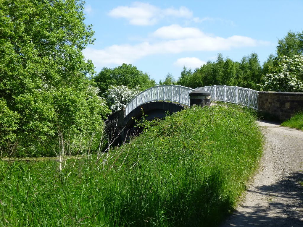 Kirklees Way over the Lady Anne bridge