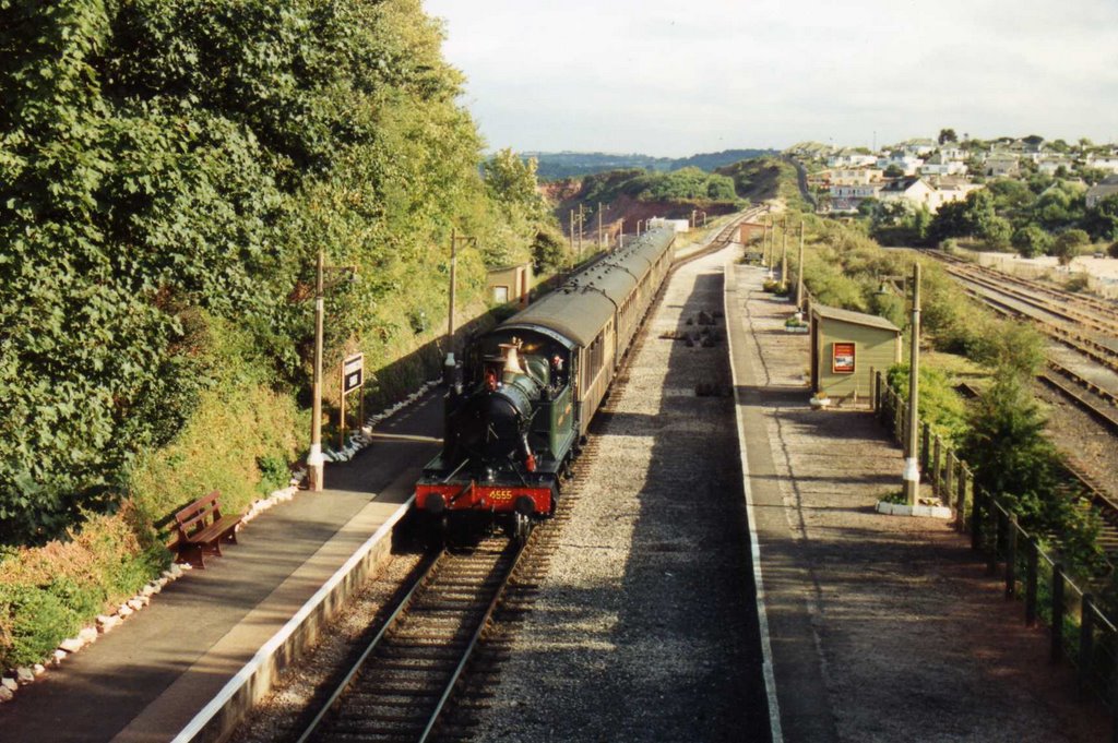Goodrinton Sands Station, Torbay. Devon.1990.