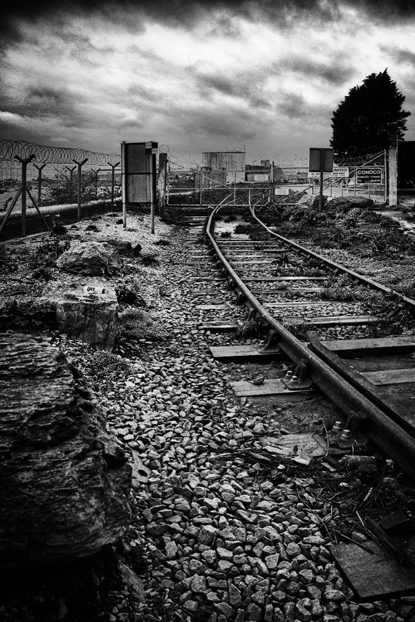 Disused Oil Terminal Rail Track