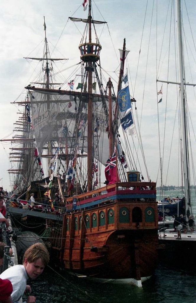 Replica of Henry Cabots ship the "Matthew" - Aug 1998