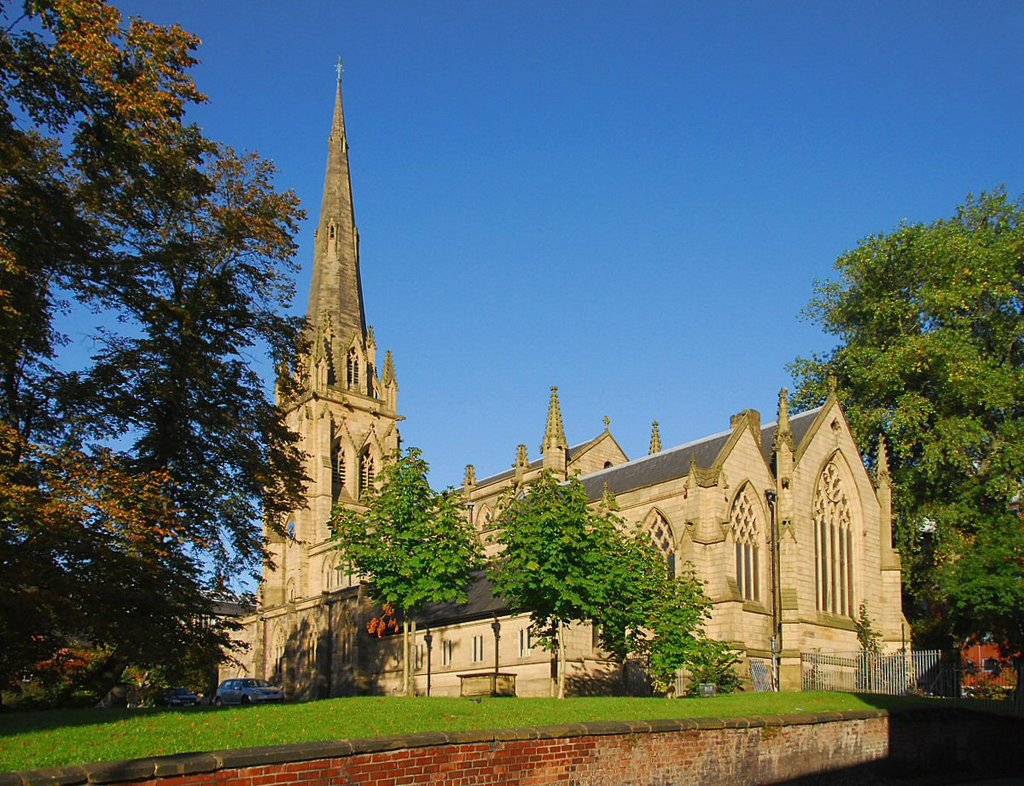 The Minster Church of St. John the Evangelist. Preston.
