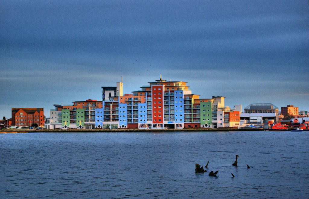 Holes Bay flats HDR