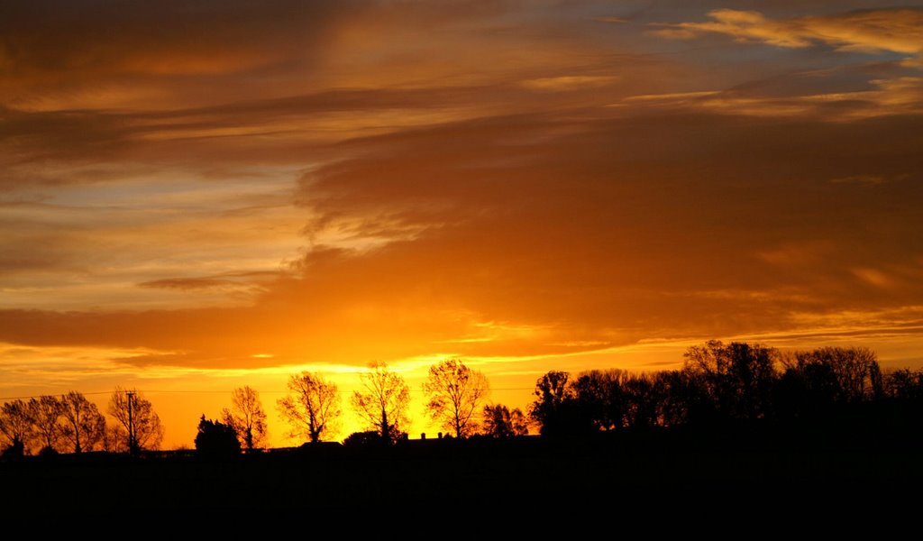 Wragby at dawn