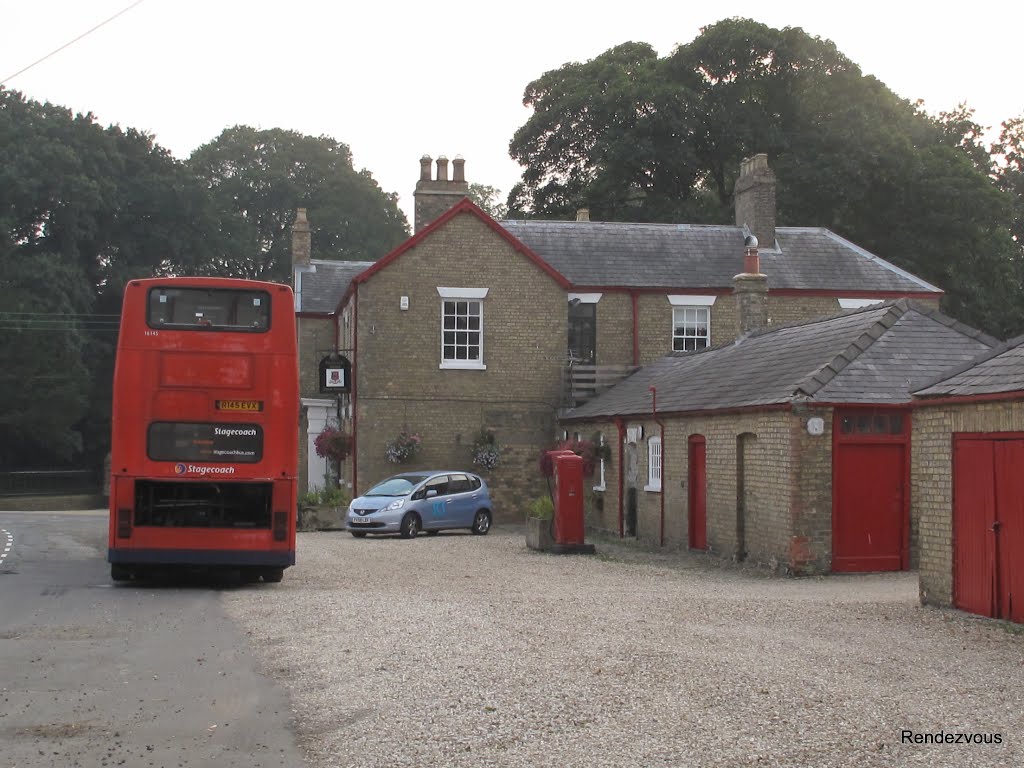 Seized up Louth/Lincoln bus