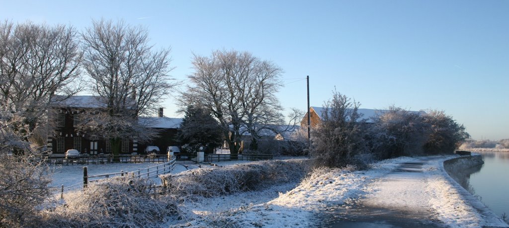 Radcliffe Old Hall farm, Elton Reservoir,  near Bury