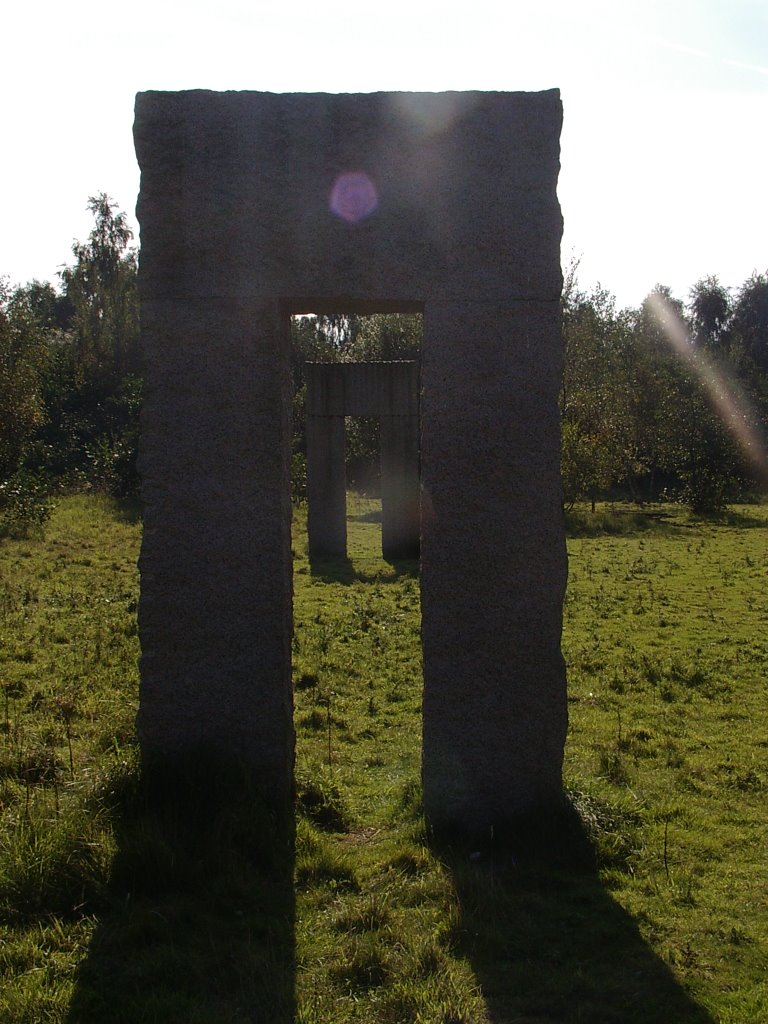 sculpture on the outwood nature trail.