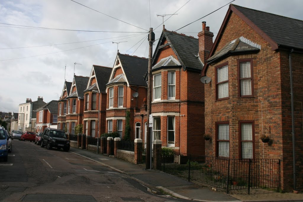 Series of houses