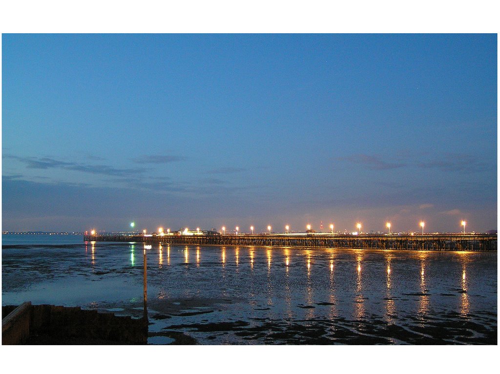 Ryde pier at night