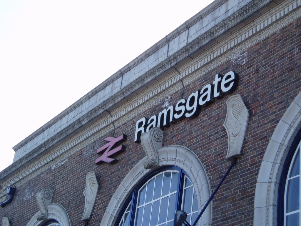 Ramsgate station sign