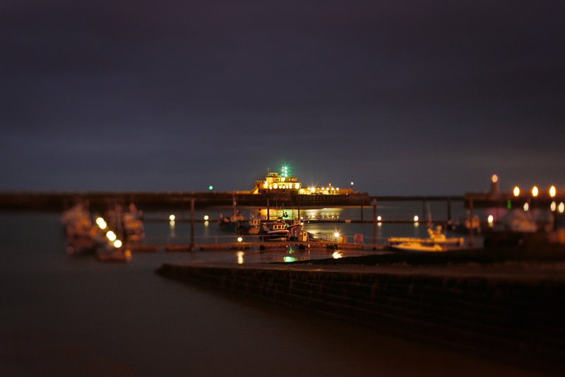 Ramsgate harbour lights