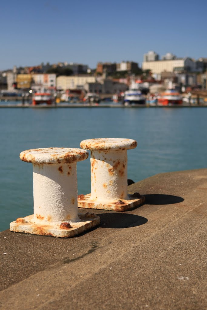 Ramsgate Harbour, old moorings