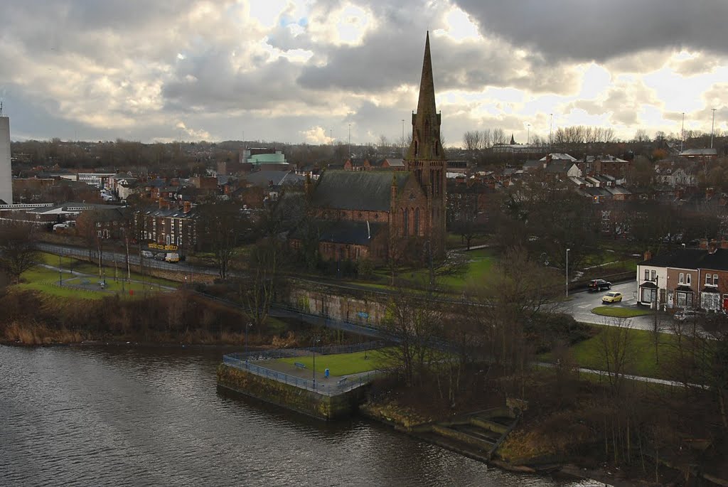 Runcorn from the bridge