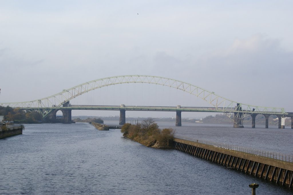 Bridge, Ship Canal and Estuary