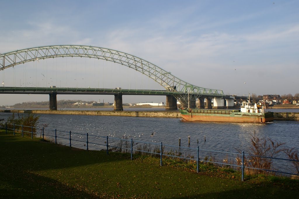 Ship on the Canal