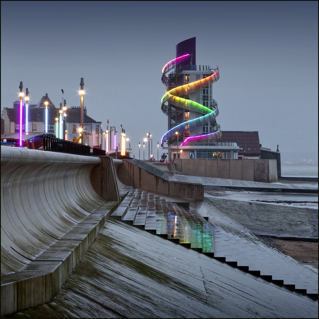 Wet weather in Redcar