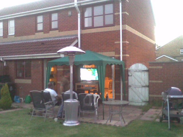 World Cup TV setup