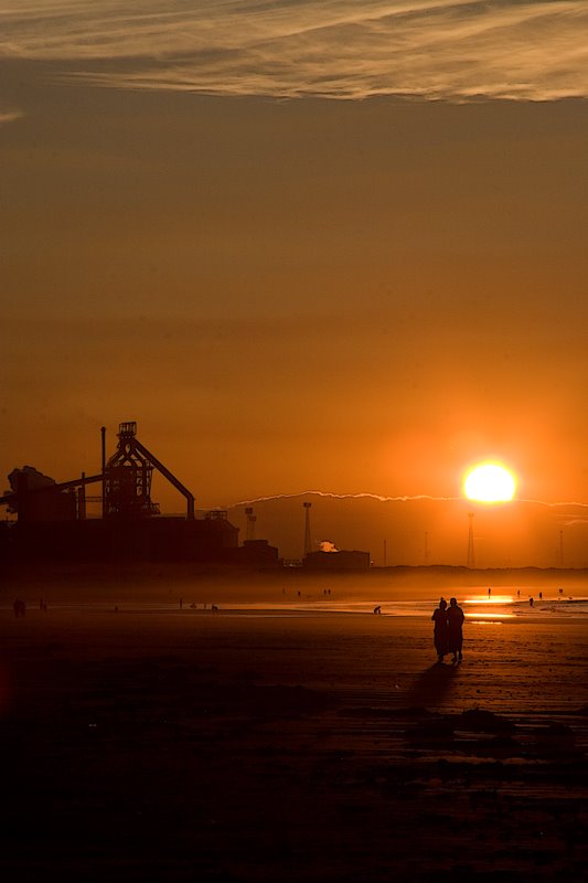 Sunset Redcar