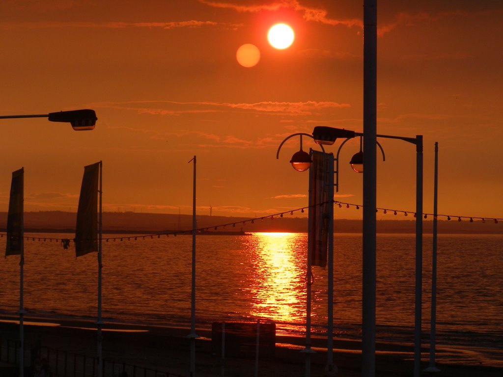 Sunset Over Redcar