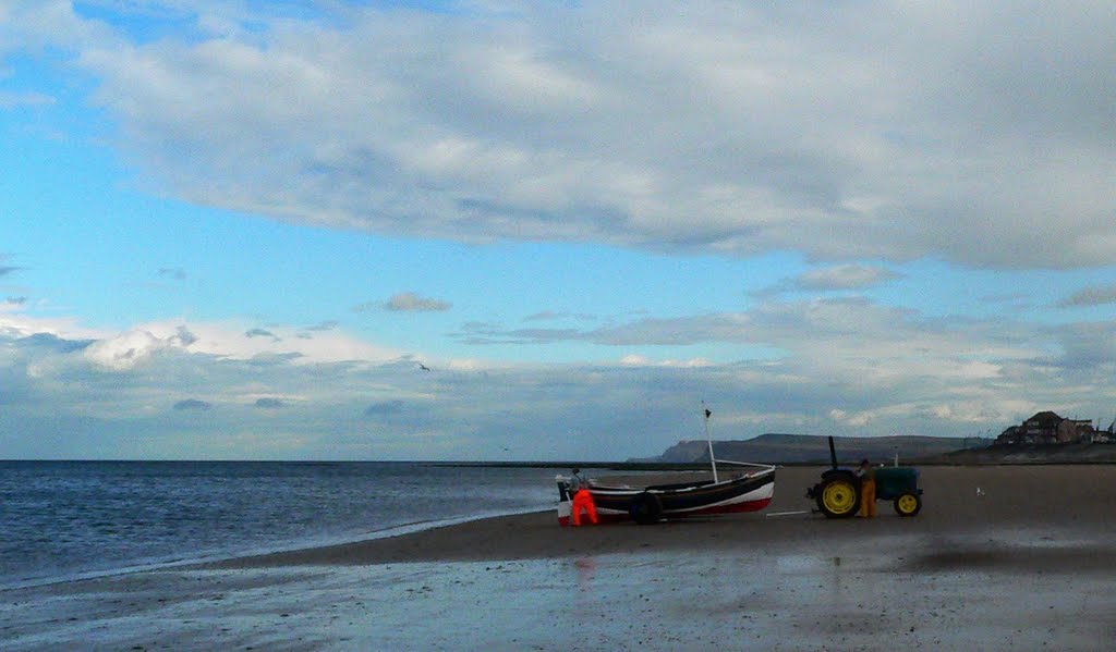 Getting the boat ready