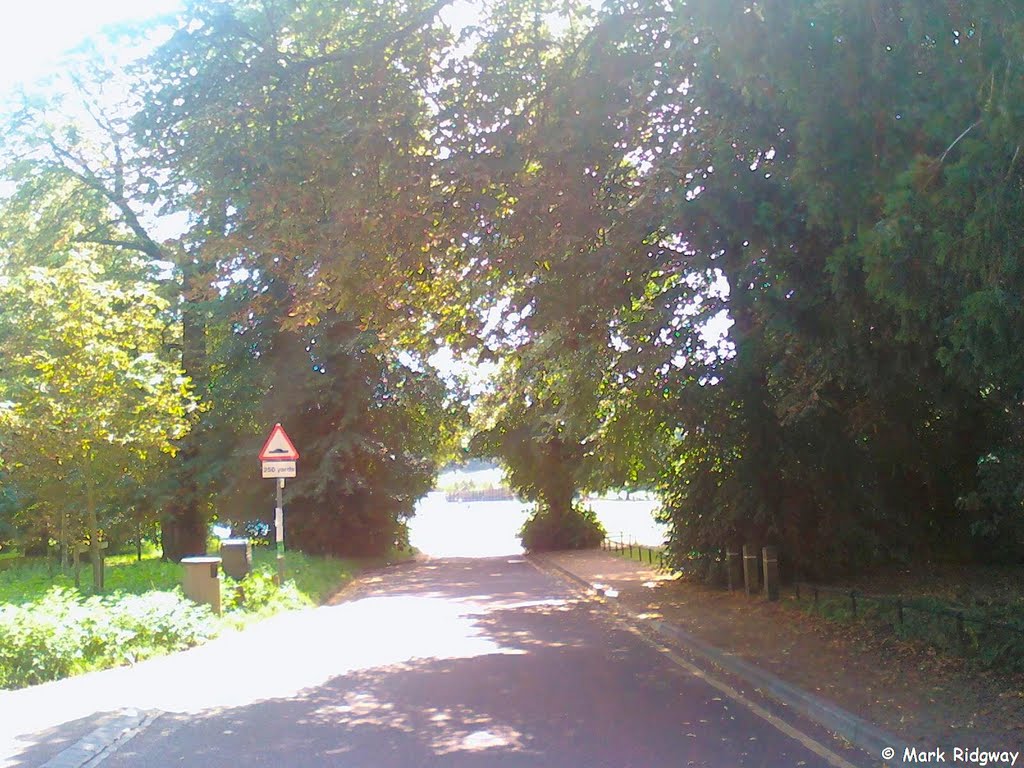 Entering Priory Park