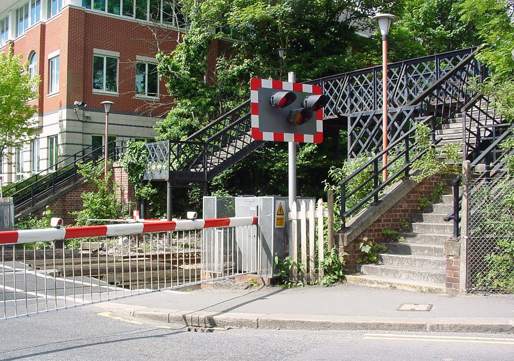 London Road level crossing - Reigate - Surrey