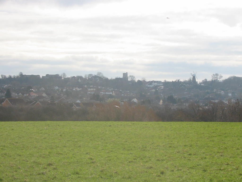 Rayleigh skyline from Sweyne Park