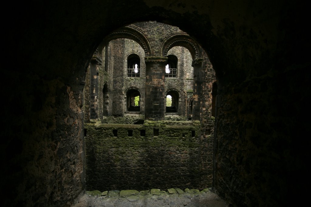 INSIDE ROCHESTER CASTLE