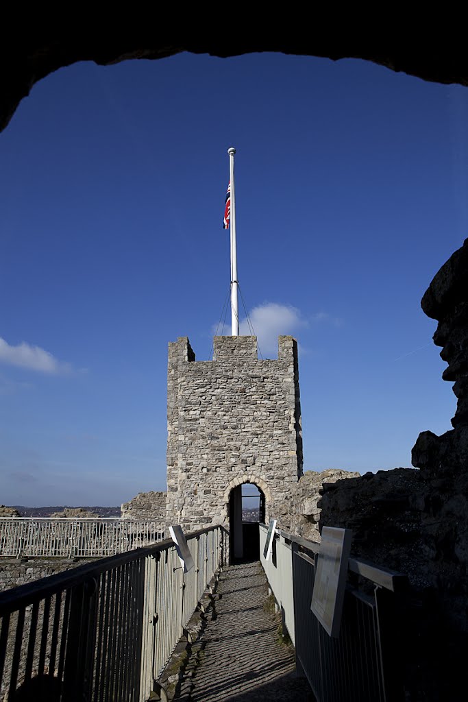 Battlements, Rochester Castle