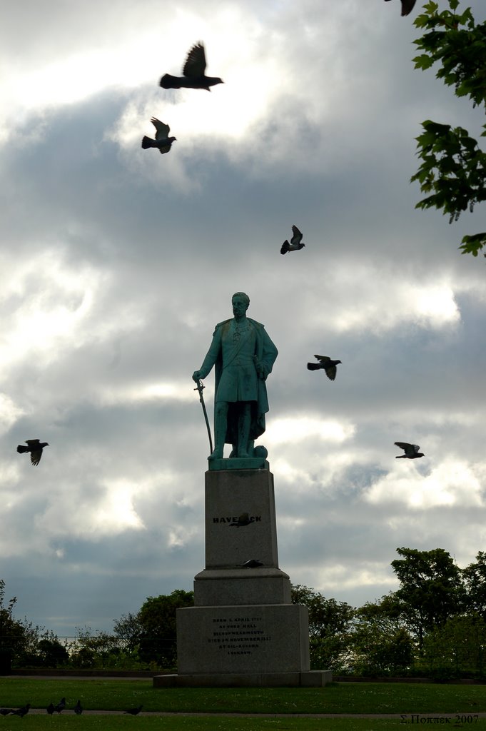 Monument in Mobwray Park, Sunderland