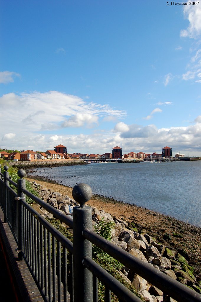 View towards Sunderland-marina