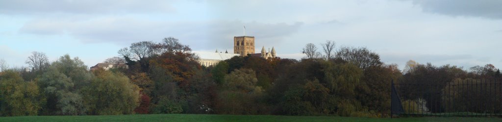 The Abbey from the park