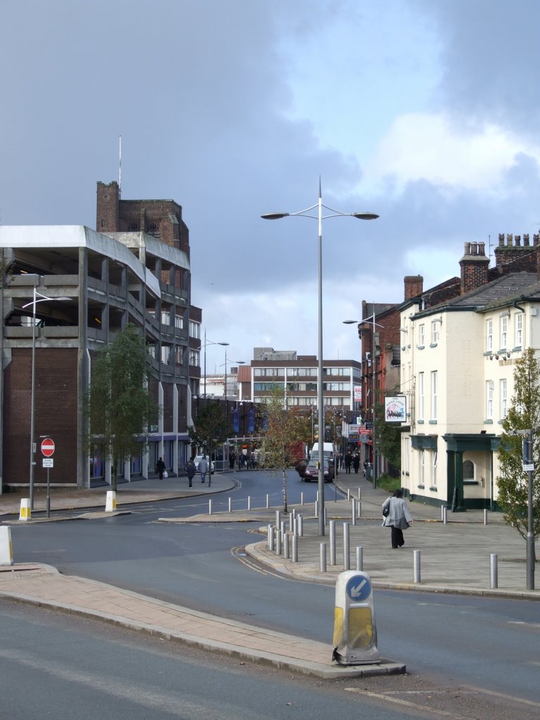 Entering the Town centre