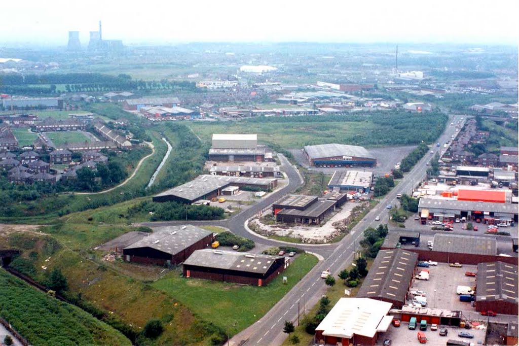 Looking From Gas Tower Jackson St St Helens