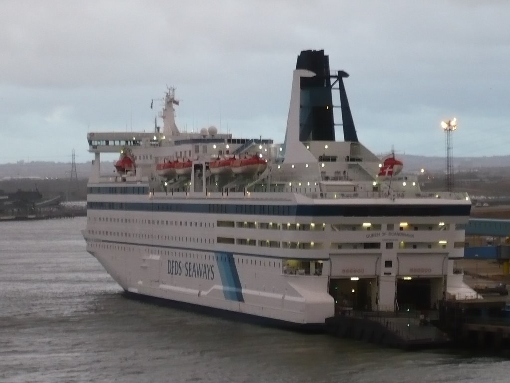 Queen of Scandinavia, North Shields, March 2008