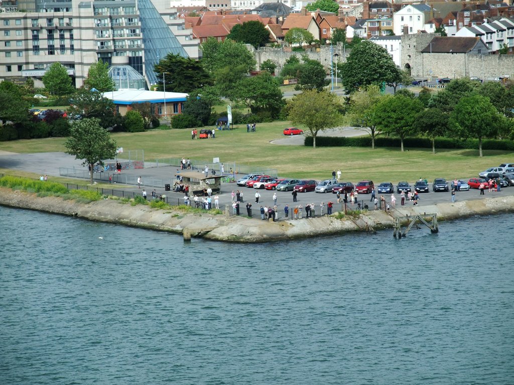 Leaving party Southampton Cruise docks