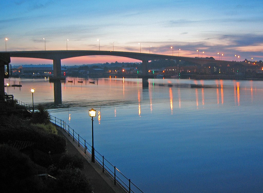 Itchen bridge at dawn