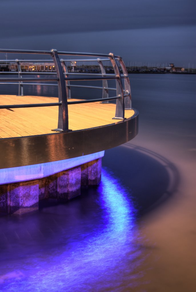 Marine Lake At Night